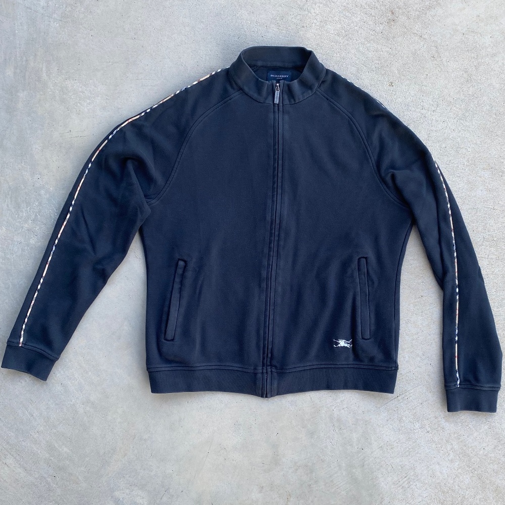Burberry Golf zip front sweater